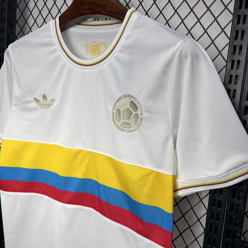 Colombia 100th white jersey
