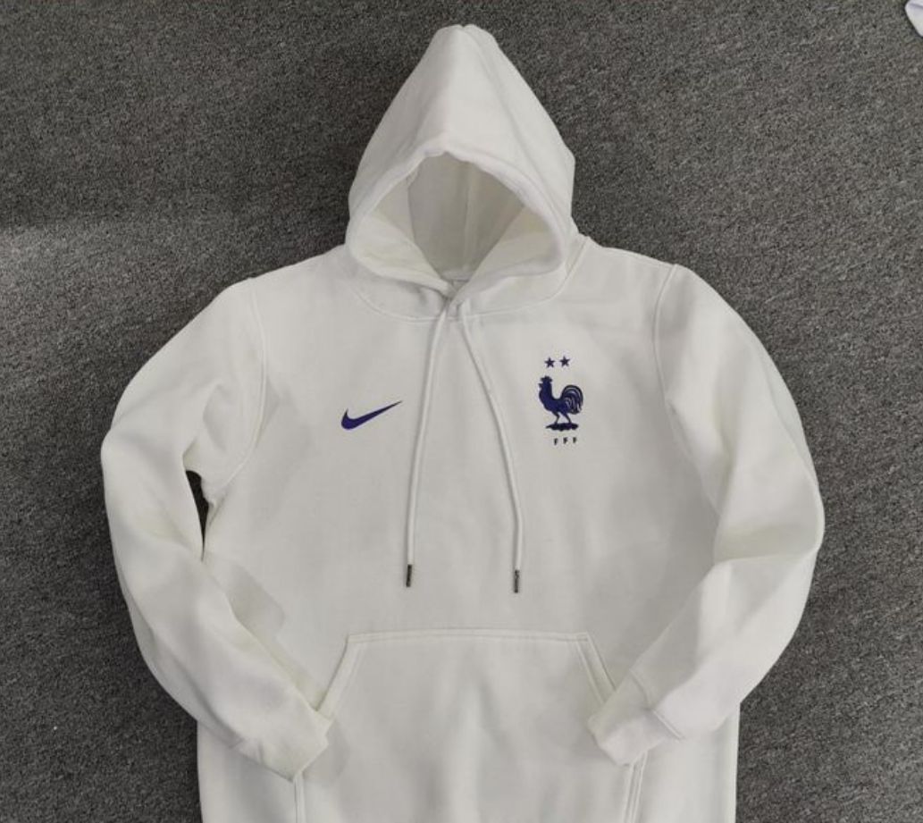 NIKE FRANCE WHITE HOODIE