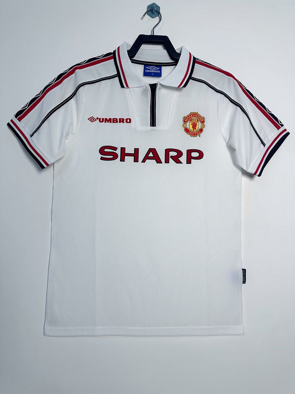 98-99 MANCHESTER UNITED white retro jersey tm