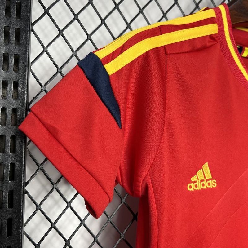 2012 Spain home retro kid kit tm