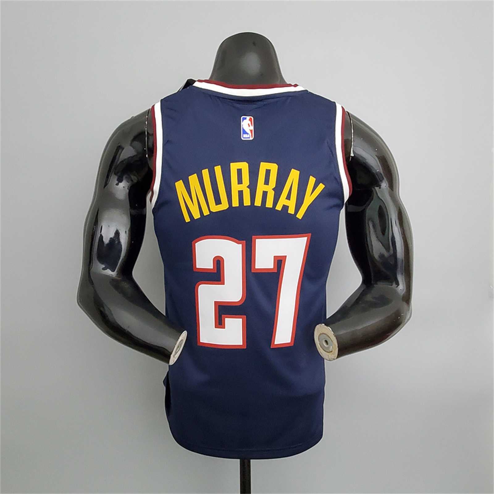 Nuggets Murray #27 Navy Blue