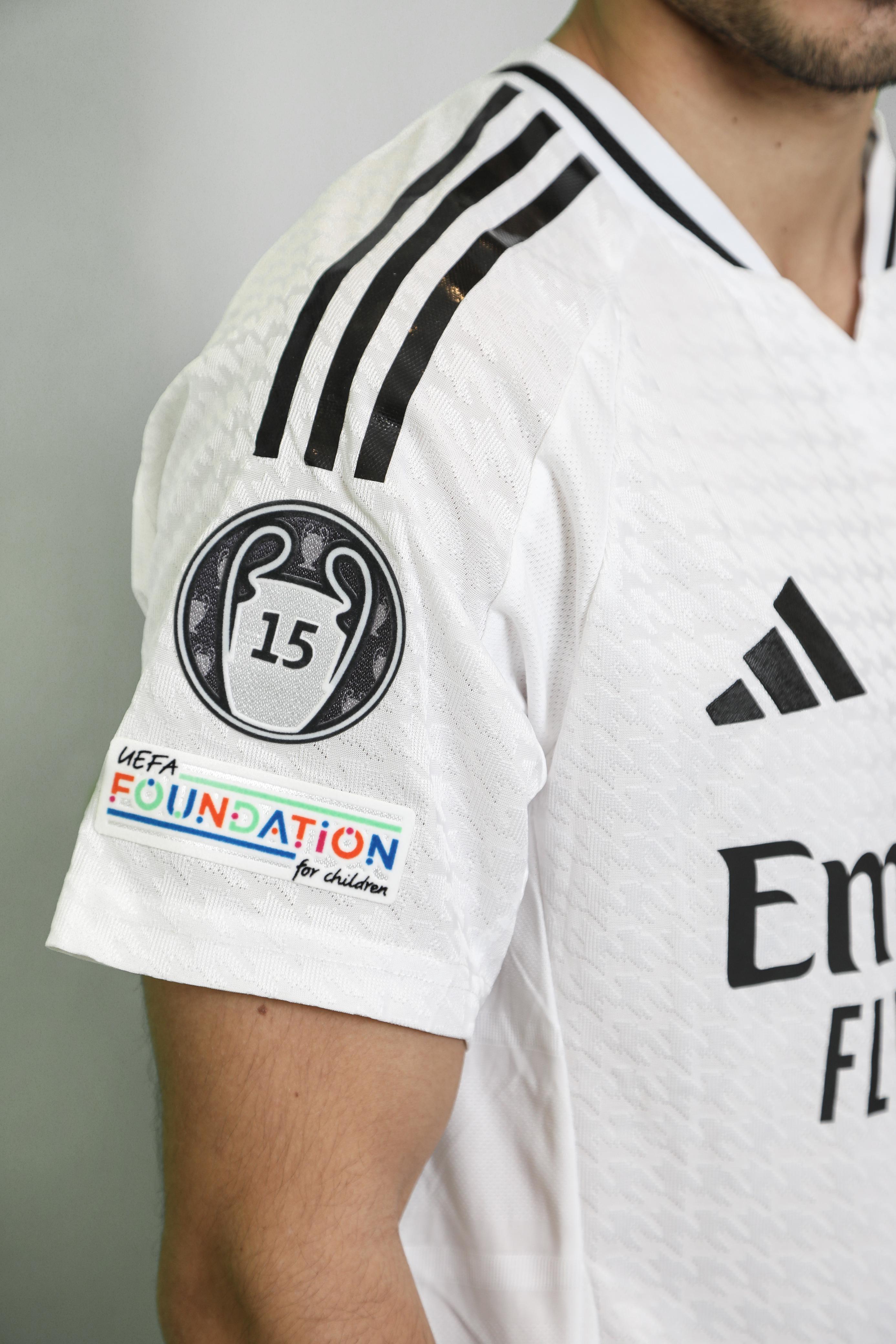 REAL MADRID UEFA CHAMPIONS LEAGUE PATCH SET 24/25