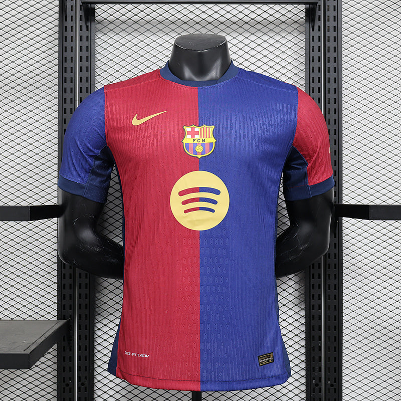 2024/2025 BARCELONA home player version jersey (Big Sponsor) tm