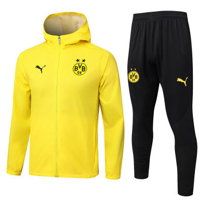 Puma Borussia Dortmund 2024/25 yellow all-weather training jacket