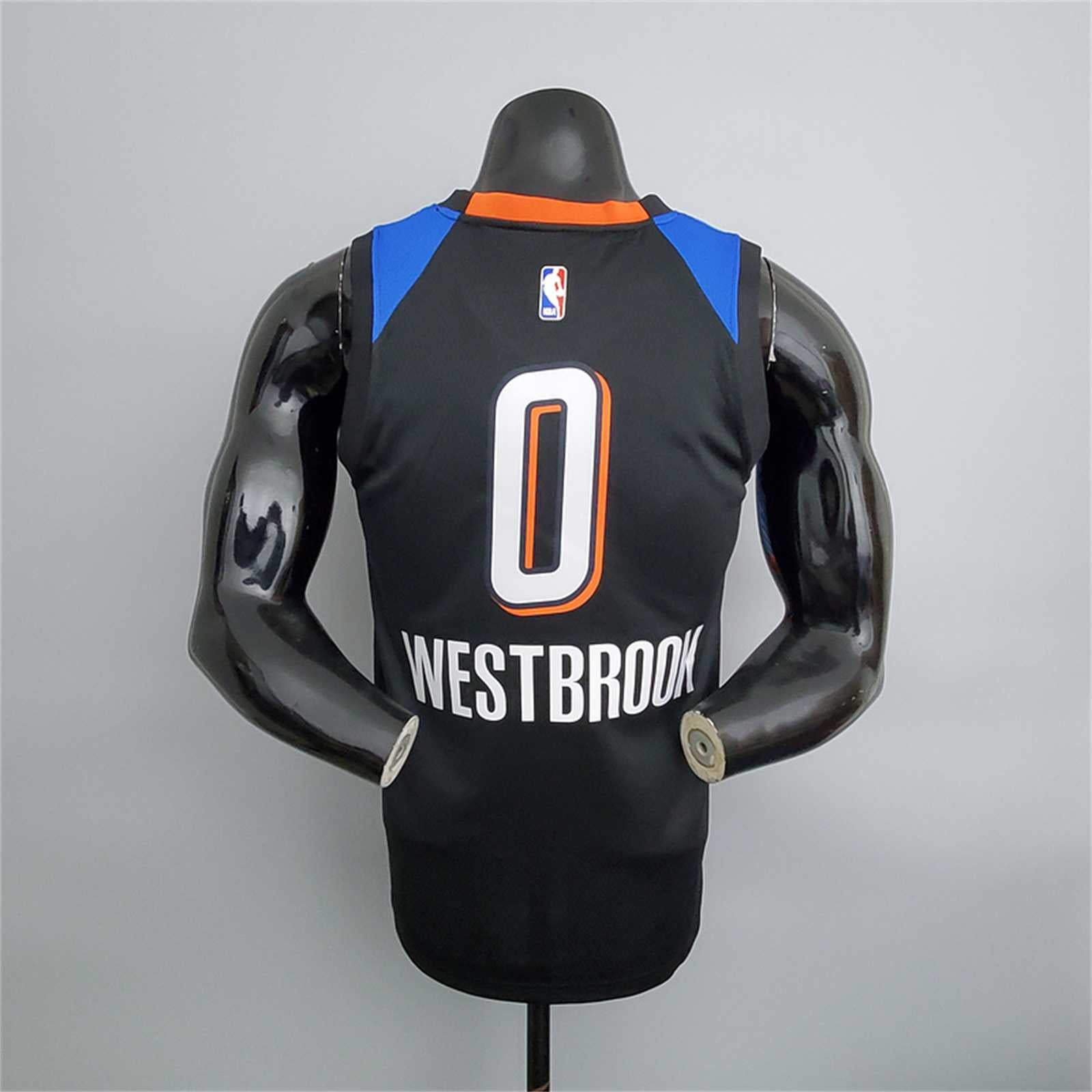 Thunder Westbrook #0 City Edition Black