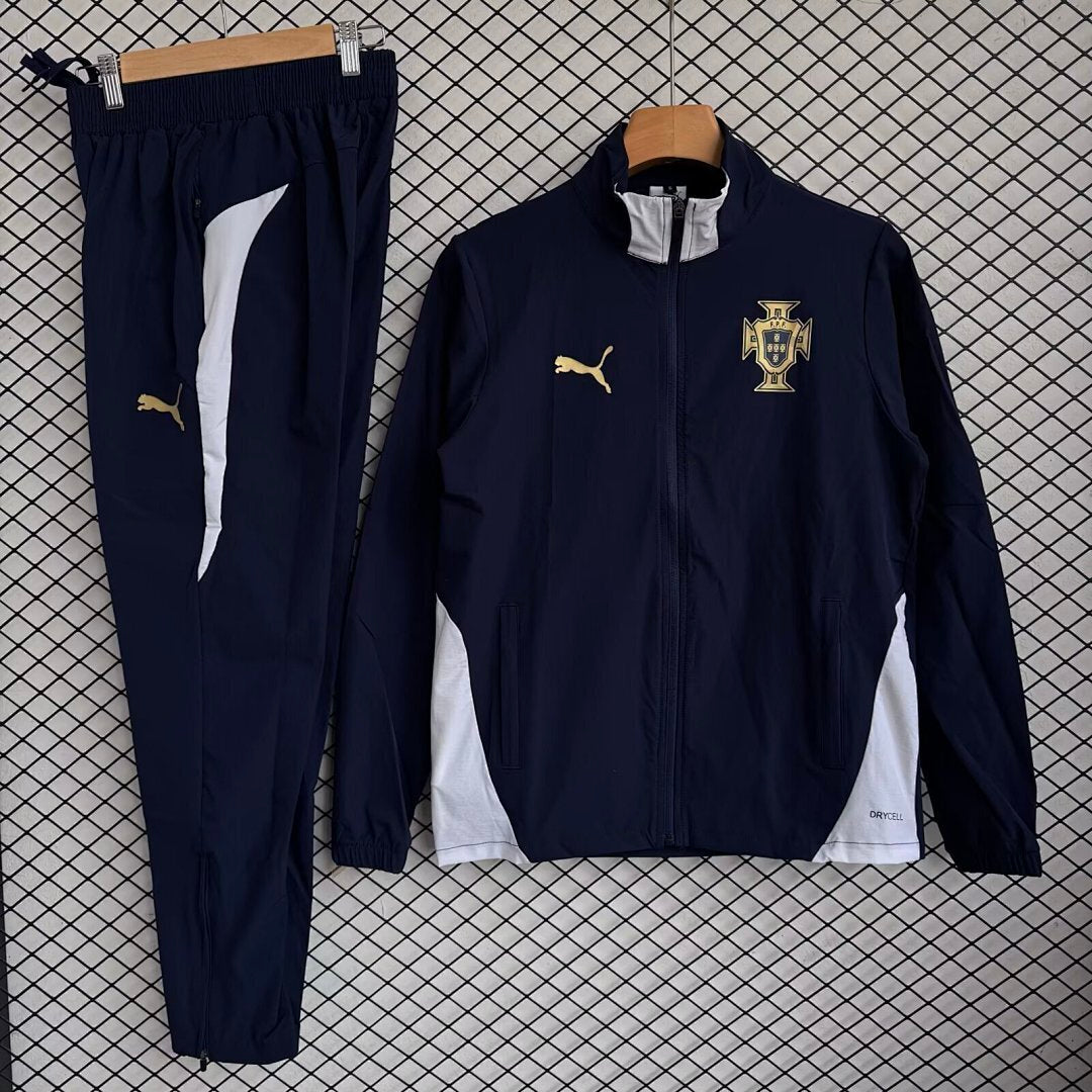 Portugal 2025/26 Black windbreaker