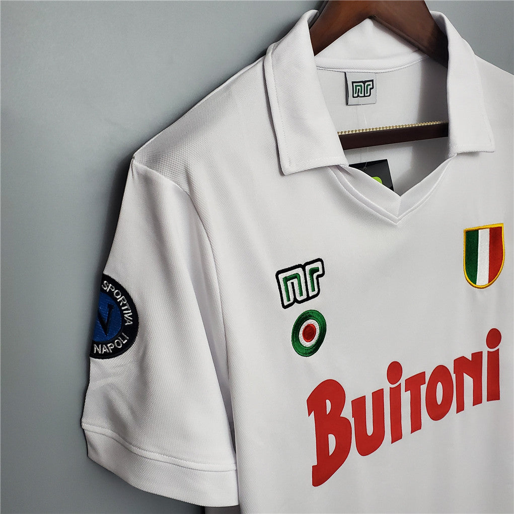 87-88 Napoli away white
