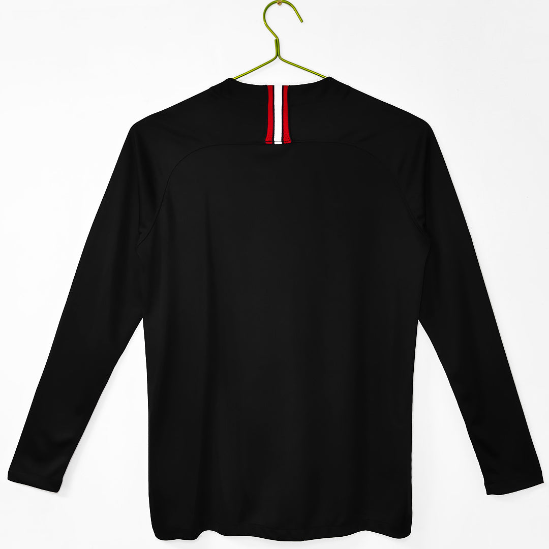 Retro PSG 2018/19 Champions League Black Long sleeves