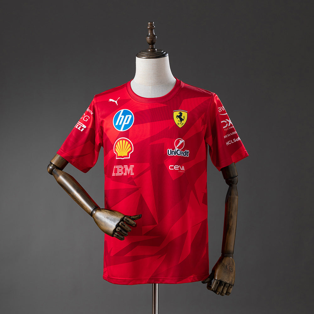 2025 F1 Ferrari T-shirt, Red