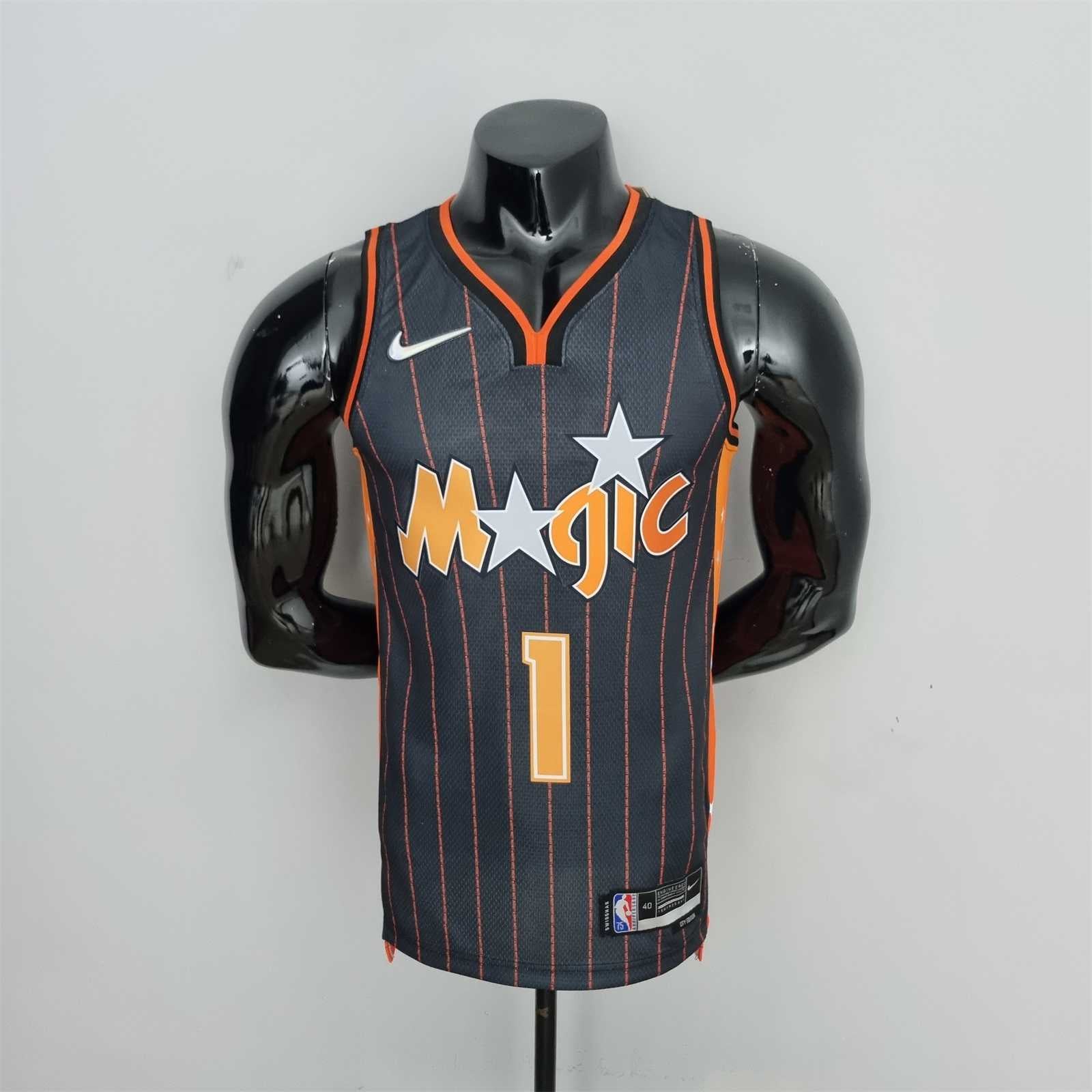 2022 McGrady #1 Orlando Magic City Edition NBA Jersey
