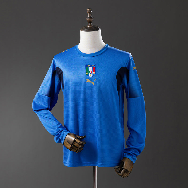 Italy 2006 Home Retro Long Sleeve