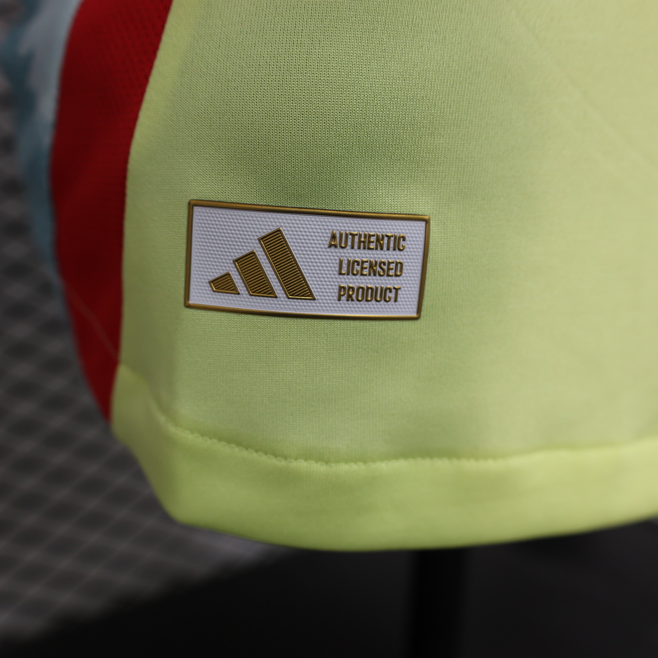 2024 Spain away yellow player version jersey tm