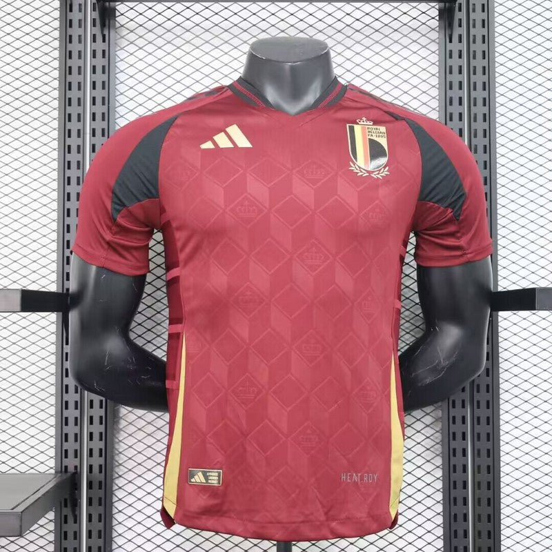 2024 Belgium home player version jersey tm