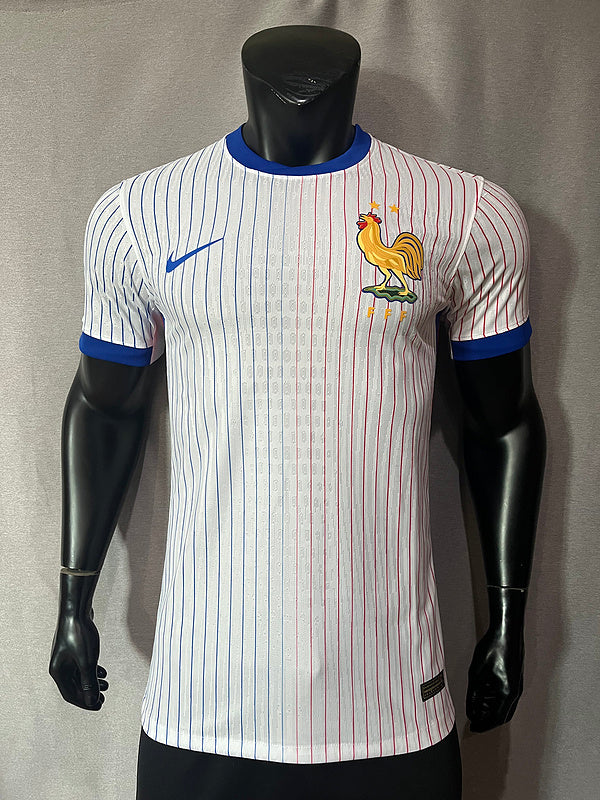 2024 France away white player version jersey tm