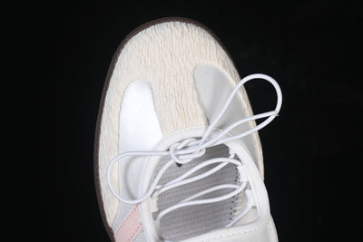 SAMBA JANE LAZY PERSON'S LIFE SHOES WHITE/COFFEE/PINK