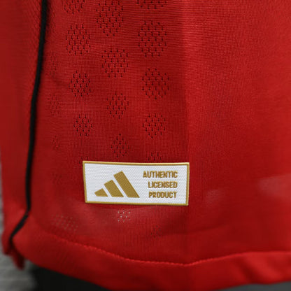25-26 Manchester united home long sleeve jersey