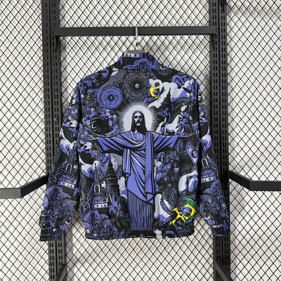 Brazil Jesus Edition Reversable Windbreaker