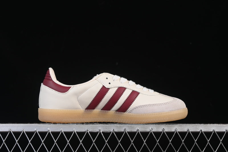 SAMBA CLOVER CASUAL BOARD SHOES RED/WHITE