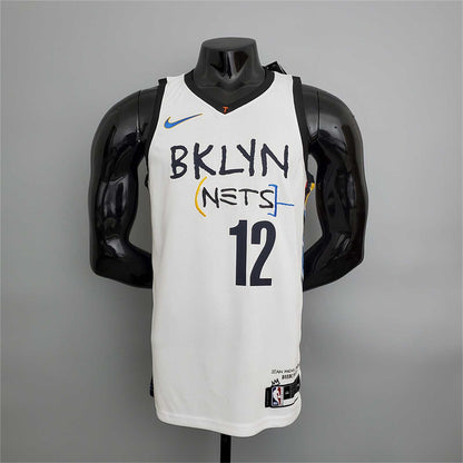 Nets Harris #12 graffiti (white)