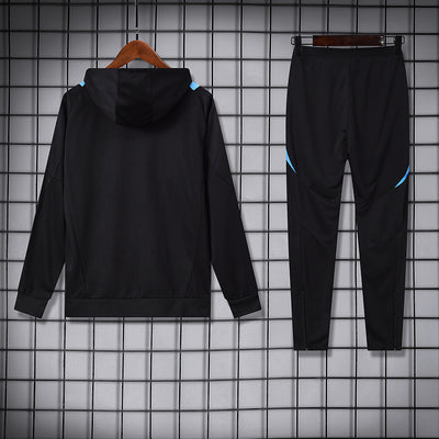 24-25 Argentina black hoodie suit