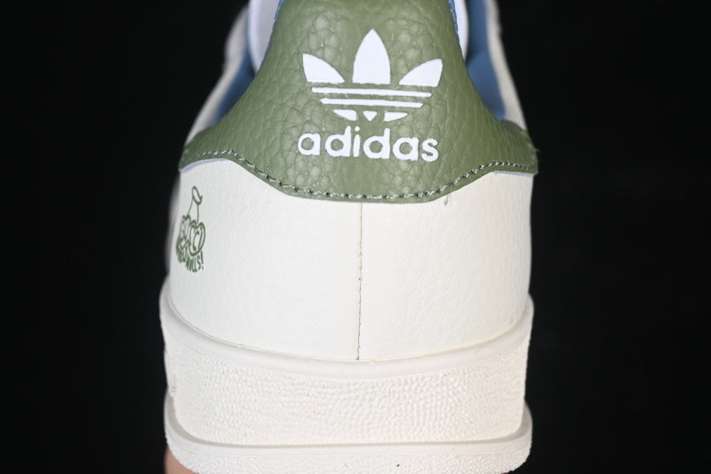 GAZELLE INDOOR LOW-TOP SNEAKERS GREY/WHITE/GREEN