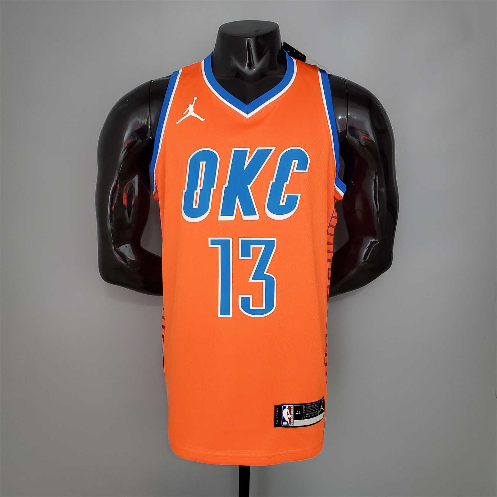 GEORGE#13 Thunder Jordan Orange