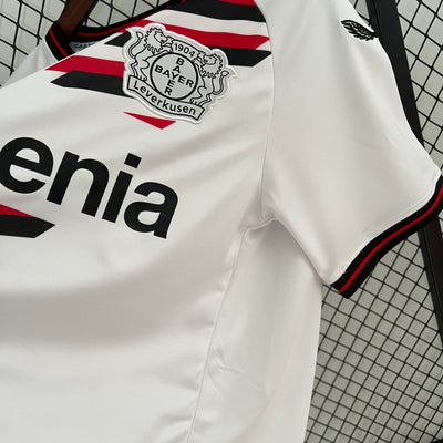 23-24 leverkusen away white jersey