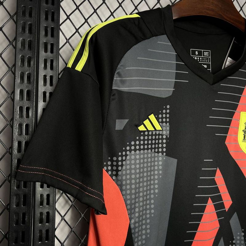 2024 Spain black goalkeeper jersey