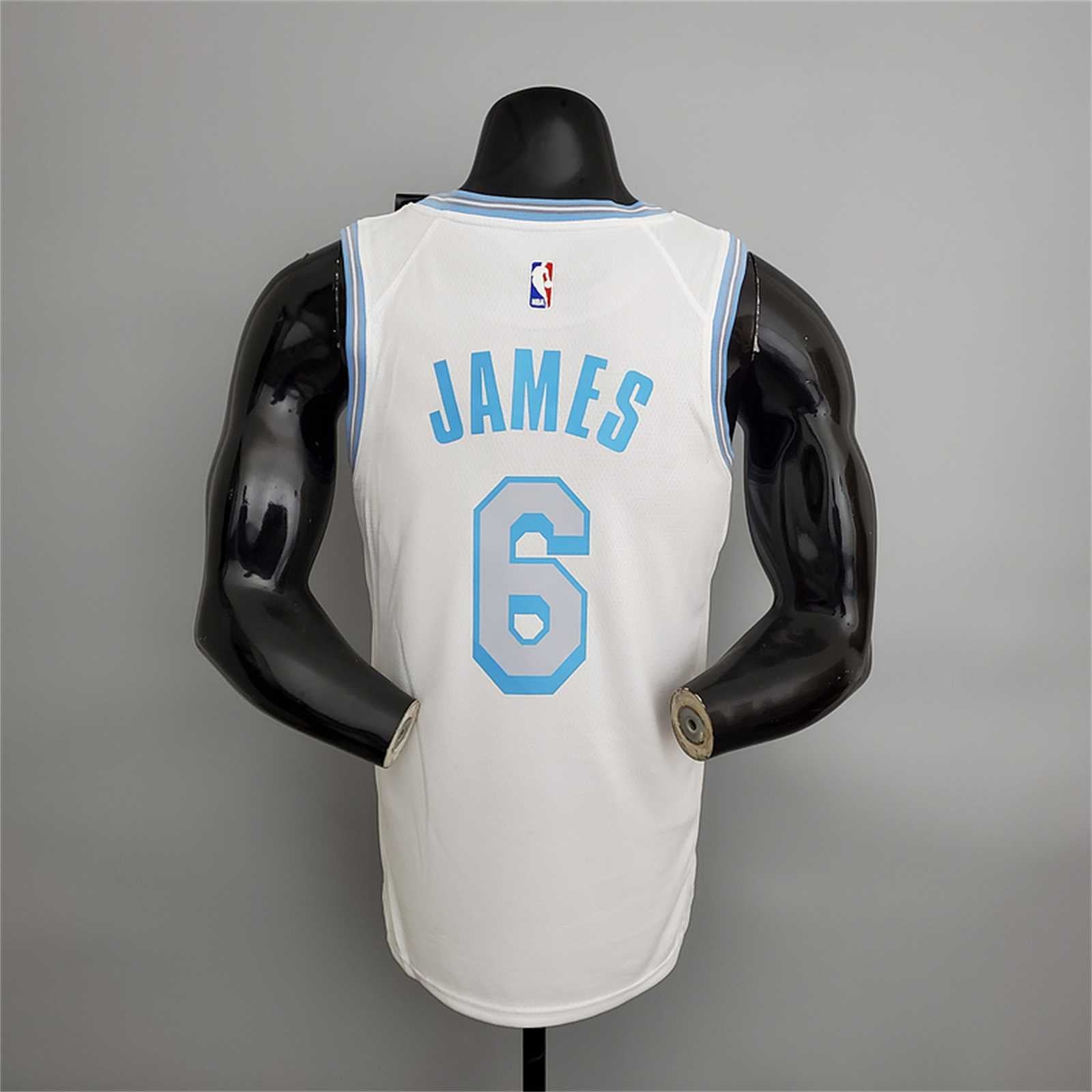 2021 James#6 Lakers Retro White tm