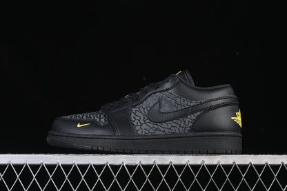 AIR JORDAN 1 LOW ELEPHANT CASUAL SHOES