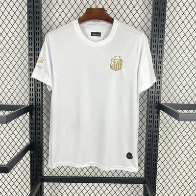 25-26 Santos Pele 1.000 GOLS White Jersey