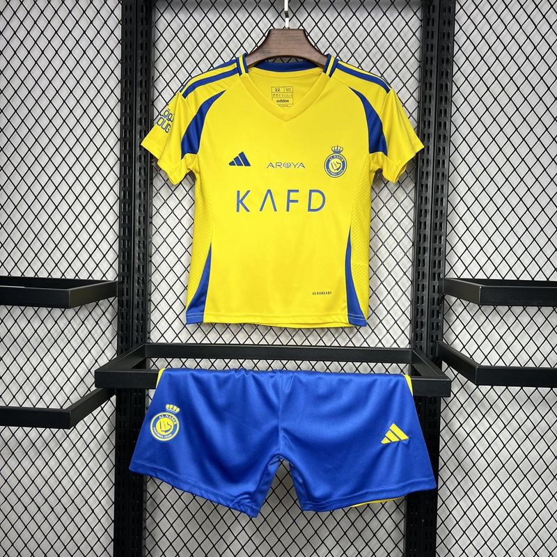 24-25 Al-Nassr home kid kit