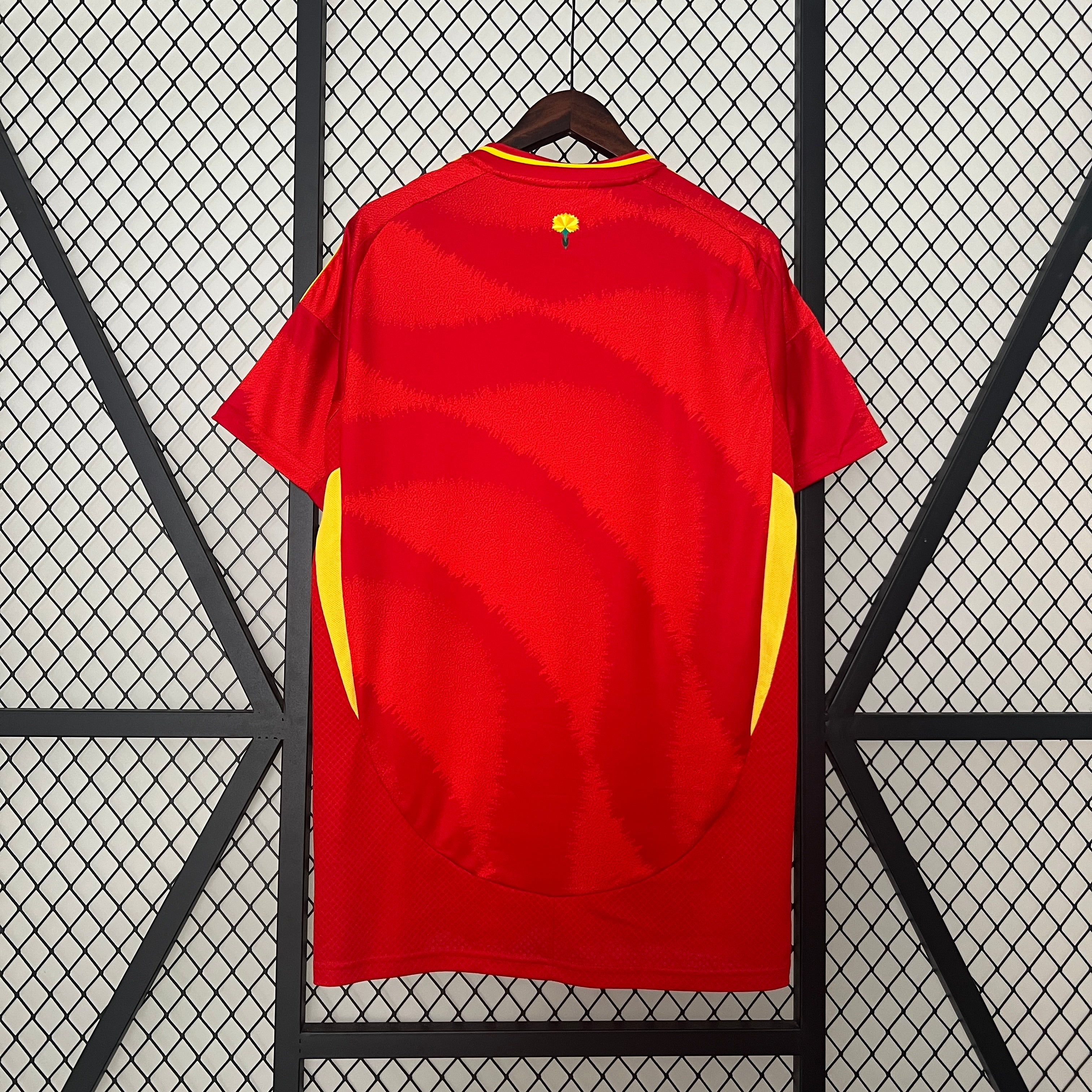 2024 Spain home red soccer jersey