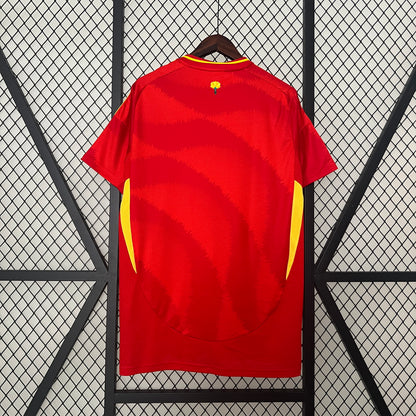 2024 Spain home red soccer jersey