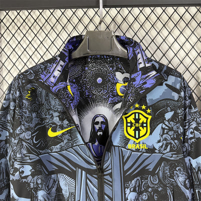 Brazil Jesus Edition Reversable Windbreaker