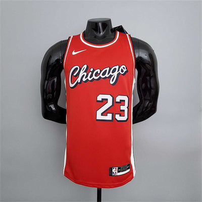 2022 Bulls Jordan #23 City Edition Red