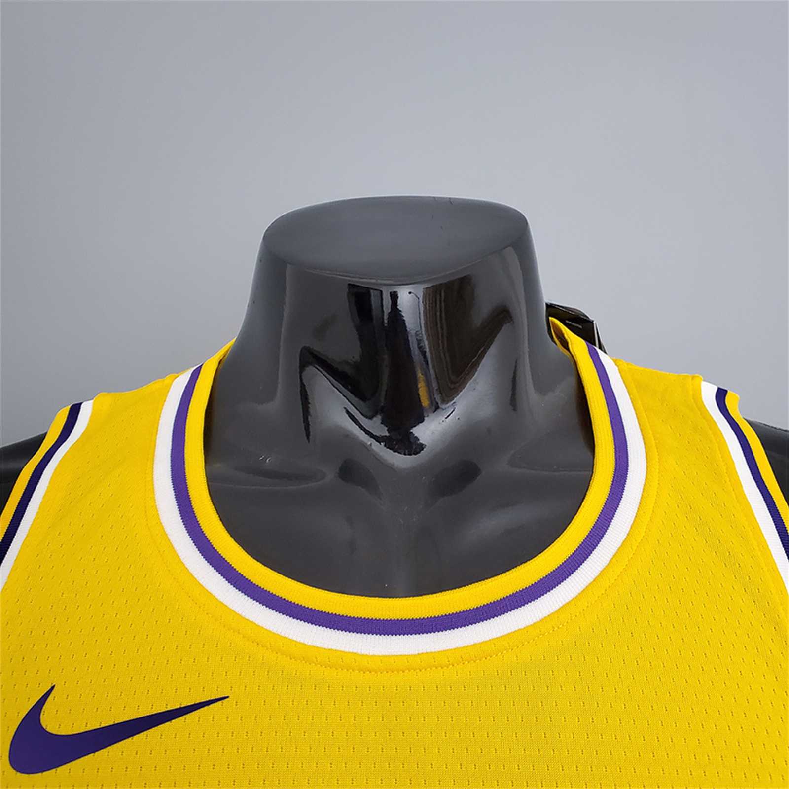 Lakers Howard#39 Crew Neck Yellow