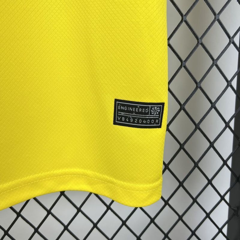 25-26 Brazil Jordan Yellow Special Edition Jersey
