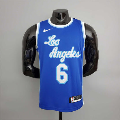 Lakers James#6 Latin Night (High Head) Blue