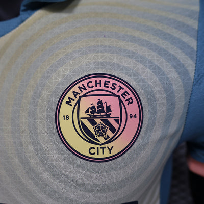 24-25 MANCHESTER CITY yellow and blue special player version jersey tm