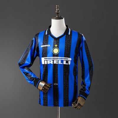 Retro Inter Milan 1997/98 home Long Sleeve