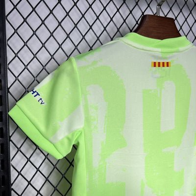 24-25 BARCELONA  third green kid kit