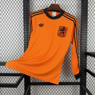 Retro Netherlands 1980 Home long sleeve