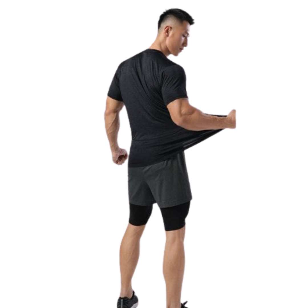 MOTION T- SHIRT - BLACK