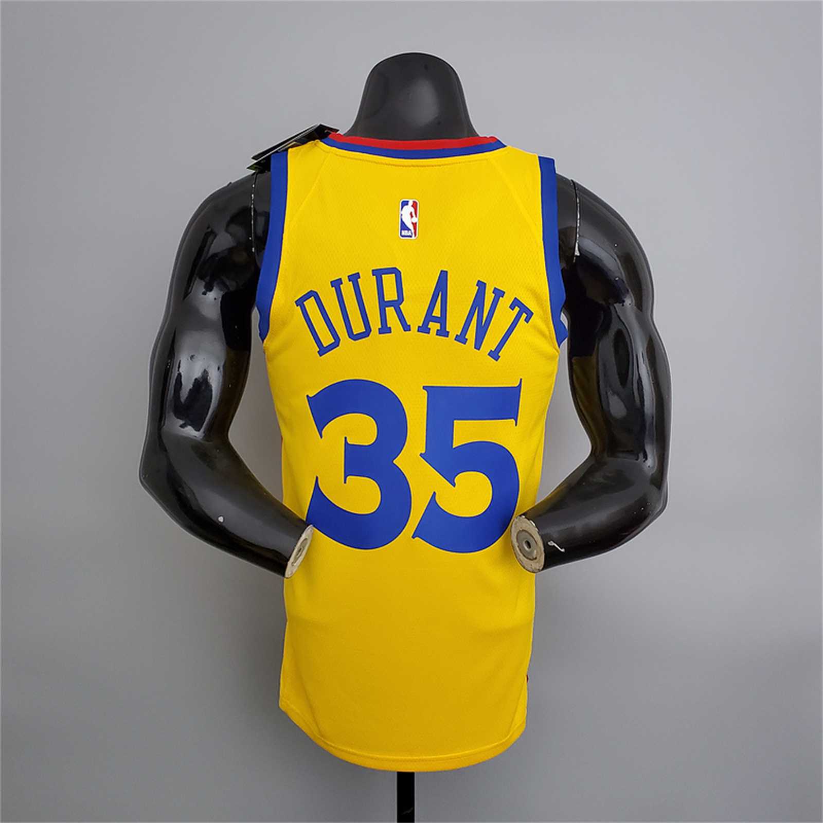 2018 Durant#35 Chinese Dragon Robe Yellow