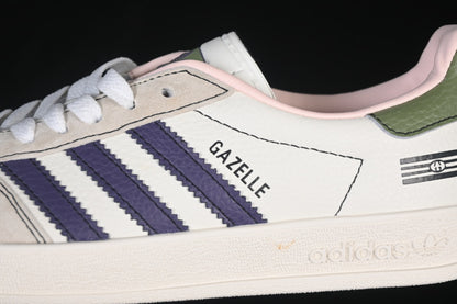 INDOOR CLOVER RETRO CASUAL SHOES BLUE/GREEN/WHITE