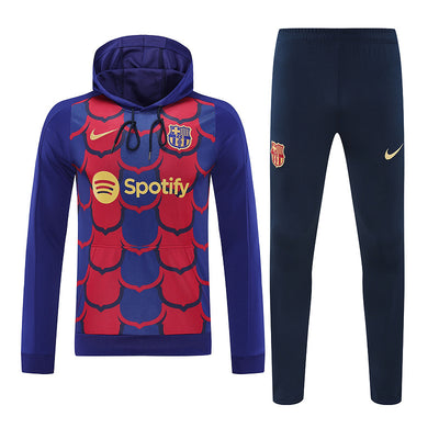 24-25 BAR blue and red hoody suit