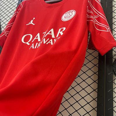 25-26 PSG red jersey