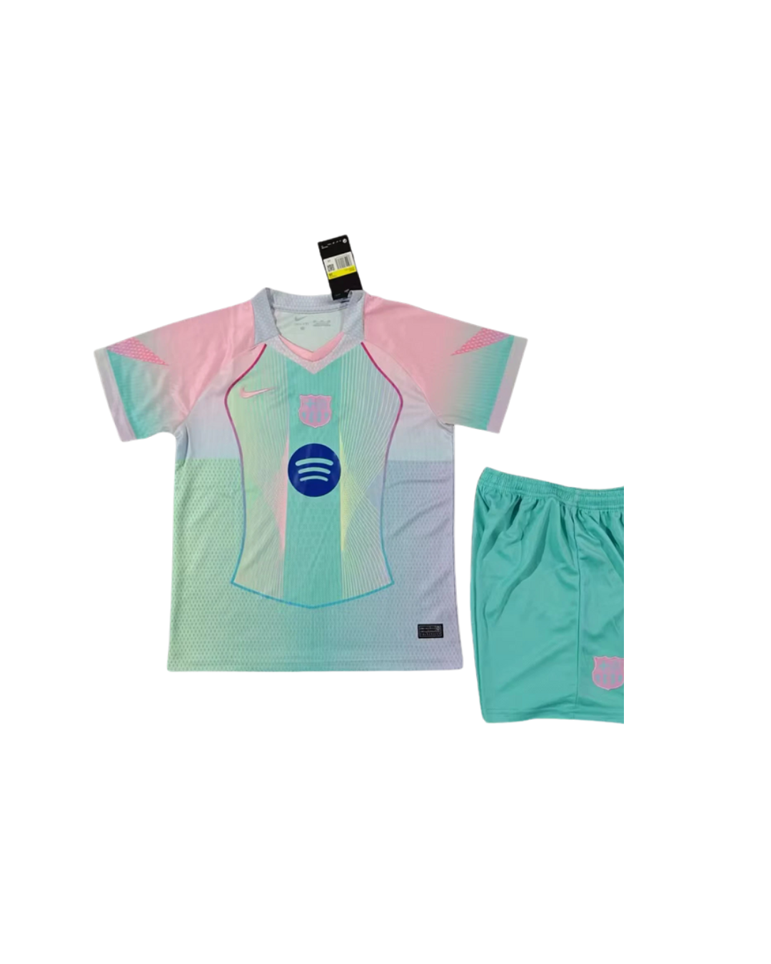 2025-2026 BARCELONA Blue and Pink Special kid kit tm