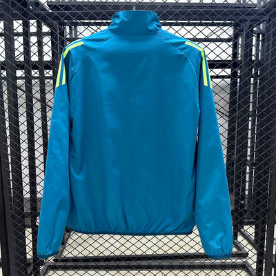 Mexico Blue & Neon Green Track Jacket
